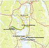 Konseptutvalget for kryssing av Oslofjorden foreslo veiforbindelse mellom Moss og Horten, samt bru ved Hurum eller et nytt løp i Oslofjordtunnelen. Statens vegvesen og Fylkesmannen i Oslo er nå uenige. Foto: Statens vegvesen / NTB scanpix