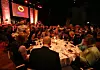 FESTLIG: Det ble ikke spart på noe under festmiddagen på IT-tinget i Tønsberg. Til sammen deltok 550 deltagere på konferansen, som er IT-bransjens viktigste møteplass i år.