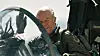 Dette bildet er fra 50-årsjubileet for den første kontrollerte flygningen raskere enn lyden i oktober 1997. Da ankom Chuck Yeager arrangementet i en F-15D.