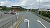 Omtrent her i Knarvik sentrum skal den nye rundkjøringen bygges.