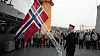 Kommandoheis på KNM «Maud» 16. november på DSME-verftet i Sør-Korea.