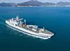 KNM Maud skulle etter den siste planen blitt levert innen 30. april. Foto: DSME