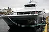 SKADET: Den tverrgående bjelken mellom skrogene fikk seg en voldsom trykk av en bølge. Det tyder på at konstruksjon og design var uheldig.