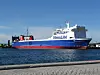 Stena Germanica var først ute med metanol som drivstoff. Foto: Wikimedia Commons