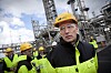 Flaut: Statsminister Jens Stoltenberg var stolt da TCM åpnet for et år siden. I dag stilte han ikke opp for å fortelle om nederlaget om å droppe fullskala-anlegget. Foto: Håkon Jacobsen