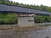 MYE STÅL: Stålbjelker med en totalvekt på 550 tonn er sveiset sammen på Fjesetbrua mellom Støren i Midtre Gauldal og Røros.