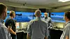 Det var flere kapteiner og navigatører med ulik bakgrunn og erfaring med på verdens første kurs for landstyring og overvåking av autonome skip. Fra venstre: Thomas Fevang, Espen Berglund, Nikolai Smit, Ragnar Stangring og Petter Kyseth.