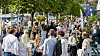 Det myldret av folk i gatene under Arendalsuka 10.-14- august. Blant de mest debatterte temaene i år var helse, arbeidsliv, sikkerhet og beredskap, teknologi og forskning. Foto: TUM Studio