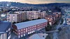 Mesnakvartalet i Lillehammer sentrum, rett bak gården hvor tv-serien «Lillyhammer» ble spilt inn.