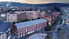 Mesnakvartalet i Lillehammer sentrum, rett bak gården hvor tv-serien «Lillyhammer» ble spilt inn.