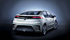Opel Amperas design hinter til tidligere utstillingsbiler som Opel Flextreme og GTC Concept.