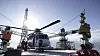 Helikopterdekket på Goliat.
