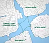 Sundbåtenes rute i Kristiansund.