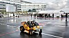 Vestjyske Conpleks Robotech tester en utendørs mobil robot til gressklipping koblet til TAPAS-nettverket i Aarhus. Foto: Styrelsen for Dataforsyning og Effektivisering