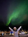 Aditi Bhatnagar er fascinert av nordlyset. – Etter å ha sett det én gang, ville jeg se det igjen, for det er slik med nordlys, forklarer hun. Foto: Aditi Bhatnagar