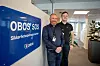 SOC-ansvarlig i OBOS, Andreas Faye-Lund, får besøk av Michael Mobæk Thoresen fra Defendable hver uke. – Det gjør samarbeidet mye enklere, sier han. Foto: Defendable