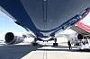 Boeing 787 Dreamliner på Oslo lufthavn Gardermoen.