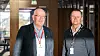 Ole Arthur Vaage (t.v.) i Ragn Sells og Jarle Ragnhildstveit i Lift Up kan omtales som mr. Oppstrøm og mr. Nedstrøm i arbeidet med å gjøre fiskeoppdrett renere.