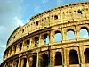 Med romersk arkitektur menes som oftest arkitekturen i Romerriket inntil ca. 500 e.Kr. Colosseum i Roma: Påbegynt i år 72 f.Kr.
