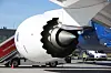 Rolls-Royce Trent 1000-motorer med sine karakteristiske tagger.