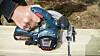 Lengderekord: Bosch GKS 18 V-LI Professional klarer hele 12,2 meter i 48 mm trykkimpregnert trevirke. Det er imponerende langt, men det er det store 6 Ah-batteriet som skal ha æren.
