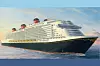 MS Global Dream i Disney-drakt. Passasjertallet reduseres fra 9000 til 6000 på det 208.000 bruttotonn store skipet. Levering er angitt til 2025. Illustrasjon: Disney Cruise Line