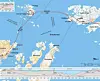 Kartskisse over Rogfast-området. Illustrasjon: Statens vegvesen