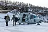 Et nederlandsk NH90-helikopter i Norge under øvelsen Joint Viking 2025. Norge har satt helikoptertypen på bakken.
