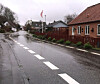 Thorsagervej i Syddjurs Kommune i Danmark har testet ut 2 minus 1-vei i flere år.