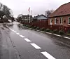 Thorsagervej i Syddjurs Kommune i Danmark har testet ut 2 minus 1-vei i flere år.