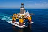 Det var boreriggen Deepsea Stavanger som boret rekordbrønnen, med tre grener over 10.000 meter. Foto: Odfjell Drilling