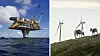 Okeas Draugen-plattform (bildet) og Equinors Njord-felt skal elektrifiseres med kraft fra land fra Åfjord – samme kommune som Fosen-vindparkene ligger i.