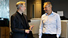 F.V.: Lars Erik Braatveit, CTO i Conscia, og Leif Sundsbø, sikkerhetsspesialist i Cisco.