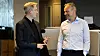 F.V.: Lars Erik Braatveit, CTO i Conscia, og Leif Sundsbø, sikkerhetsspesialist i Cisco.