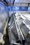 Alginat fremstilles av innhøstet stortare, og vil i et forskningsprosjekt brukes som bindemiddel i anoder. Foto: Marius Valle