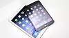 Apple iPad Mini 3 har 7,9 tommers skjerm. Storebror iPad Air 2 har 9,7 tommers skjerm.