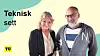 Line Gevelt Andersen og Javed Kurd bygger opp et nytt podkastmiljø.
