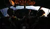 Fra cockpiten på P-8A Poseidon-flyet som også deltok i senkningen.