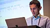 PYTHON-EKSPERT: Walisiske Andy Olsen holdt et av de mest populære kursene på Atea TechnoCamp i Python for data engineering. Foto: Delta V