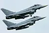 To tyske Eurofighter-fly ble sendt for å identifisere det russiske rekognoseringsflyet søndag.
