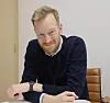 – Jeg visste ikke om jeg hadde lyst på en så profilert stilling. Men jeg tror jeg har mye å bidra med og har derfor takket ja, sier Magnus Eide. Han er utdannet sivilingeniør fra NTNU og har en doktorgrad fra Institutt for geofysikk ved Universitetet i Oslo. Foto: Tore Stensvold