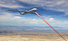 General Atomics Avenger, også kalt Predator C, blir den første dronen som utrustes med lasersystemet HELLADS som etter planen skal få en lasereffekt på 150 kW. Nå jobber USA med å utruste droner med laserkanoner i megawattklassen til forsvar mot ballistiske missiler.