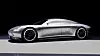Vision AMG har futuristisk utseende, og vil neppe se helt slik ut når Mercedes viser frem en ferdig bil om noen år. Foto: Mercedes-Benz AG