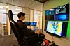 «Remote operations-rommet» der ROV-fjernstyring testes ut. Foto: TUM Studio