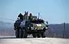 Norsk Sisu-ambulanse ved Tuzla i Bosnia i 1997. Disse kjøretøyene skal nå erstattes med Patria XA-203N. Foto: John Charles Kvam
