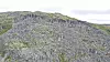 Bakveggen av det ustabile området på Tussafoten er om lag 700 meter lang, ifølge NVE. Foto: Cautus Geo