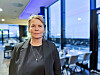 Marit Fostervold i Nettselskapet AS kan ikke gi strøm til ny industri før den omstridte kraftledninga over Fosen er bygget. Hun frykter det går ut over samfunnsberedskapen rundt flybasen på Ørland. Foto: Ellen Viseth