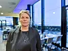 Marit Fostervold i Nettselskapet AS kan ikke gi strøm til ny industri før den omstridte kraftledninga over Fosen er bygget. Hun frykter det går ut over samfunnsberedskapen rundt flybasen på Ørland. Foto: Ellen Viseth
