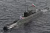 Iran har flere ubåter i sin marineflåte. Bildet er fra en parade i 2019. Foto: Hossein Zohrevand / Tasnim News Agency (CC BY 4.0)