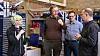 Computas' eksperter hjelper Metropolia i gang med deres bruk av Google Cloud i forskning og undervisning. Her er fagdirektør Morten Forfang og kunderådgiver Hans Karim Tellum-Djarraya fra Computas, flankert av Tuuli Sarantola fra Google og Erkki Räsänen ved Metropolia University under et på besøk på universitetet tidligere i år.